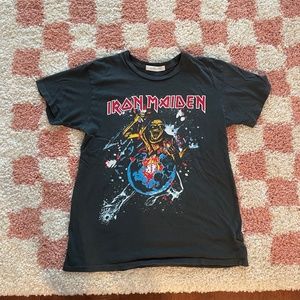 Daydreamer vintage t-shirt Iron Maiden size small grey